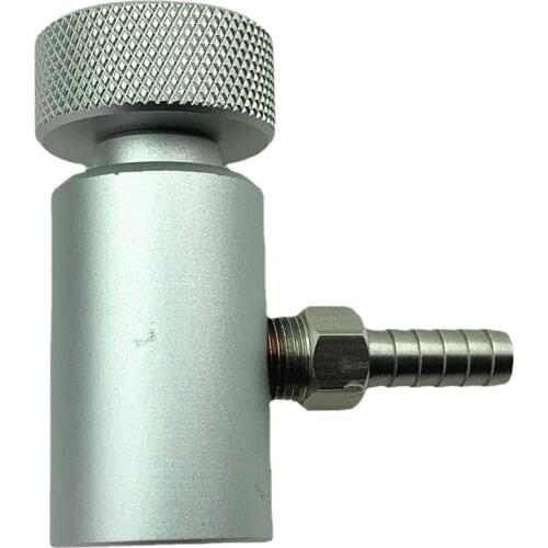 For Bubble Water Machine Soda Water Machine Co2 Small Gas Cylinder Charging Connector With 8mm Quick Connect Male Connector