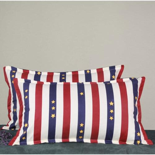 Nordic jacquard Four seasons anime pillow case Jacquard pattern Pillow Case 48x74cm Pillowcase Thickened, Sanded Fabric