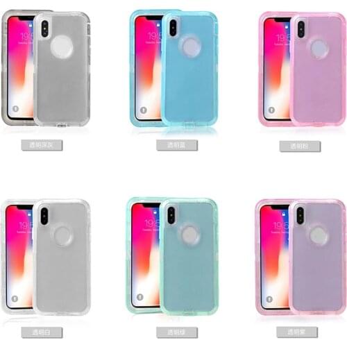 360 degree protection clear case armor cover phone case bumper armor covers for iPhone X, Xs ,11Pro Max