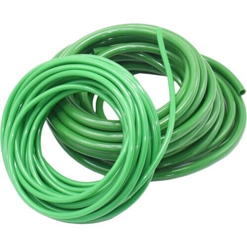 Green 4/7mm 3/8" Pvc Garden Hose 8/11 1/4" Flexible Garden Irrigation Hose Watering Pip 4mm 8mm 10m/20m/30m