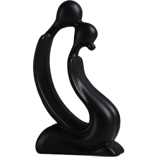 Abstract Face Art Ornaments Human Face Figures Statues Sculptures Living Room Table Decoration Office Desk Accessories