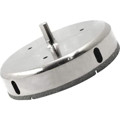 130mm/5Inch Diamond Drill Bits Hole Saw Hollow Core Drill Bits for Glass Ceramic Porcelain Tiles Marble Granite Quartz Retail