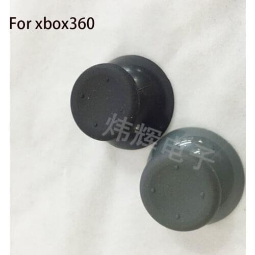 Black/Grey 3D Analog Joystick Replacement Thumb Stick Grips Caps Buttons For Microsoft XBOX 360 Gamepad Controller Repair Parts