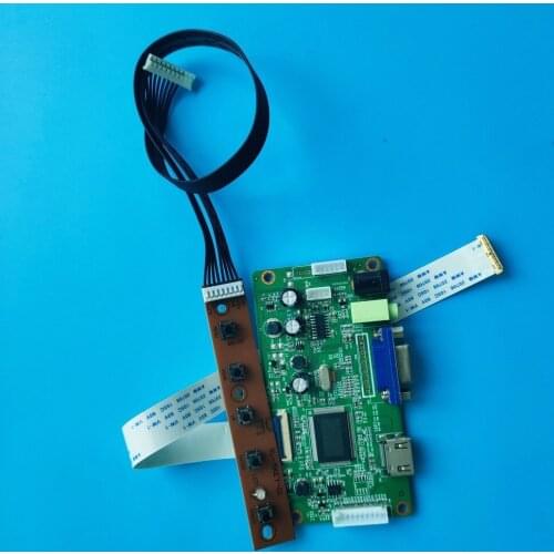 For B140HAN05 1920X1080 30Pin SCREEN display LCD EDP monitor KIT VGA DRIVER Controller board DIY 14"