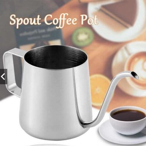 Long Narrow Spout Coffee Pot 350ML Hand Coffee Maker With Hanging Ear Lightweight Multifunctional Gooseneck Kettle