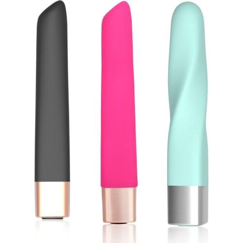 MINI Silicone Bullet Vibrators USB Finger Sex Toys Shop Nipples G-spot Clitoris Stimulator Lipstick Massager For Women Adults 18