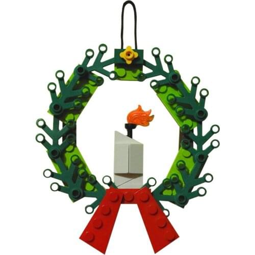 Mini Building Blocks Toys Compatible with Christmas Garland Decoration Ornaments Holiday Gifts kids