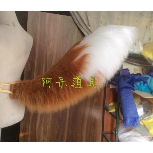 MMGG New Spice and Wolf cosplay prop Holo Tail Hand Work Fox ears matched
