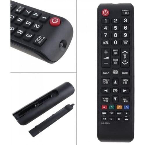 No Programming Replacement TV Remote Control with Long Transmission for Samsung AA59-00741A / AA 59-00743A HDTV LED Smart TV