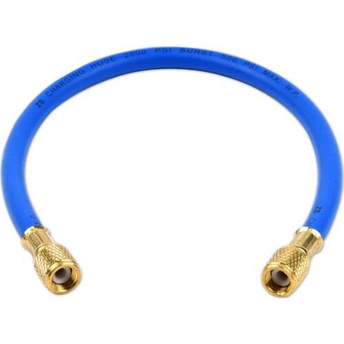 R134A Car Air Conditioning Refrigerant Charging Hose 1/4 SAE Car A/C Recharge Hose H25B1414FF H25B1412FF Wholesale