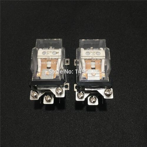 2pcs JQX-60F-1Z 60A High Power Relay 12VDC 24VDC 110VAC 220VAC Electromagnetic Relays JQX-60F 1Z 1NO 1NC