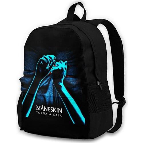 Maneskin Rock Band Adult backpacks, leisure bags, backpacks, storage bags, men women backpacks