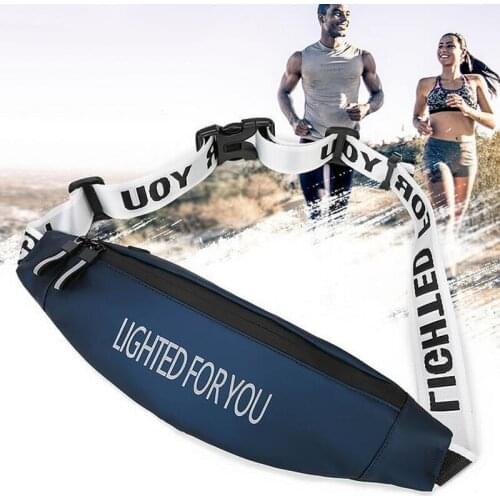 Bum Bag Running Belt Running Pouch Elastic Waist Packs Cycling Bum Bag With Hole Great for Carrying Keys Cards Phone