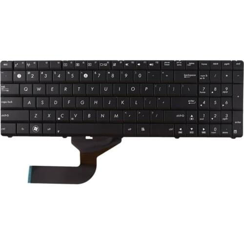 Replacement Keyboard for ASUS N53 K54L X55 X55U X55A X54C X54H X54Hy X54Xb Series Laptop US Layout (Suspended Keyboard)
