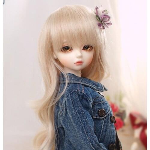 1/4 scale nude BJD doll Cute pretty girl BJD/SD Resin figure doll Model Toy gift.Not included Clothes,shoes,wig A0403KDF MSD