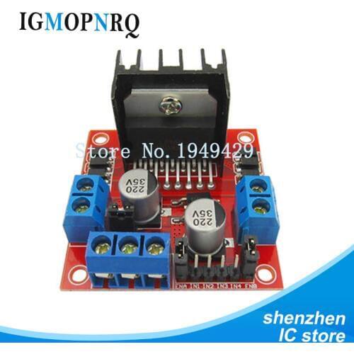 1pcs New Dual H Bridge DC Stepper Motor Drive Controller Board Module L298N MOTOR DRIVER
