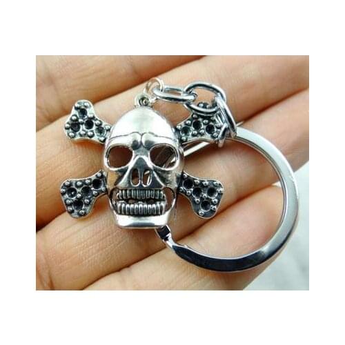 1Pcs wholesale Alloy key Skeleton carving key Accessories chain car pendant key chain free shipping p46