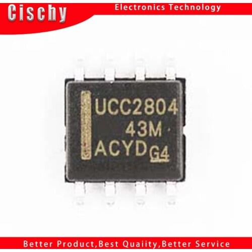 10pcs/lot UCC2804DRG4 UCC2804D UCC2804 SOP-8 In Stock