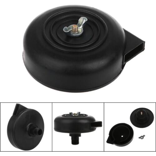 16/20mm Black Plastic Male Threaded Exhaust Noise Muffler Air Filter Silencer Compressor P0RE