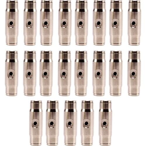 3/8 Inch Mist Cooling System Quick Connect Joint 3/16 Inch Mist Nozzle T-Connector (20Pcs)-(Diameter: 3/8 Inch, Color: Single No