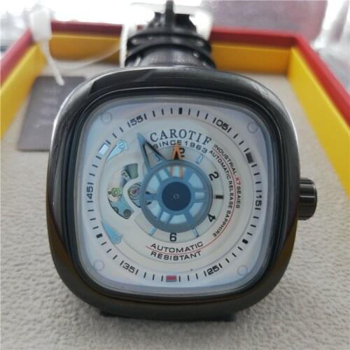 CAROTIF Sport Watches Men Luxury Brand Fashion Mens Big Designer Automatic Mechanical Watch Relogio Masculino Male Wristwatch