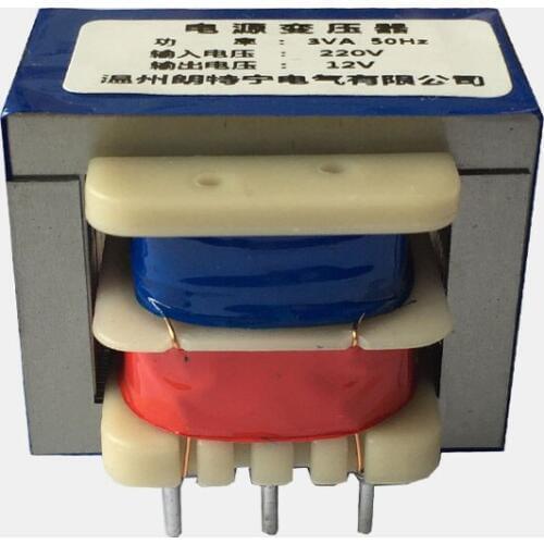 EI35*20 6Pin 2.5W 3W AC Needle Type Power Transformer 220V to 6V 9V 12V 15V 18V 24V EI35