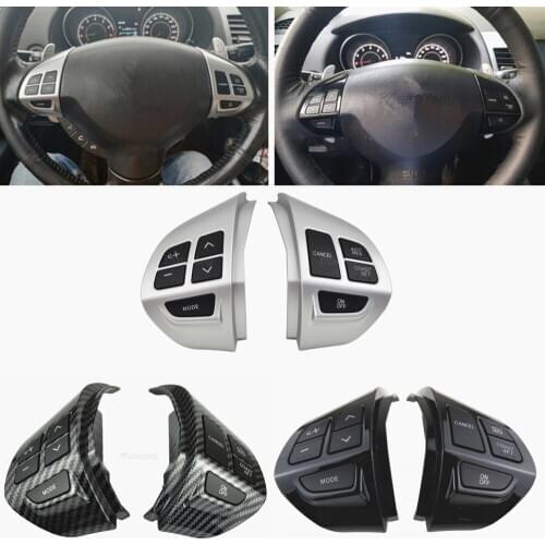 High quality New Steering Wheel Volume Sound Button Left & Right for M-ITSUBISHI LANCER OUTLANDER ASX 2007 2008 2009 2010 2011