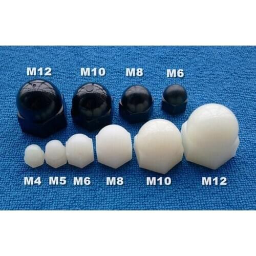 M12 hexagon domed cap nuts nylon dome Head Cover Nuts Protection Cover Nuts DIN 1587 model aircraft airplane toy nut LED light