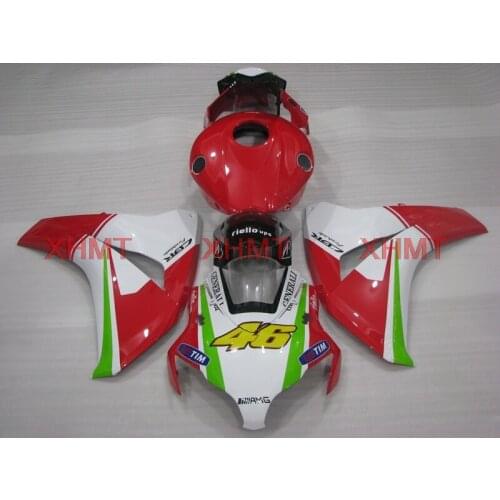 For CBR1000 RR 2008 - 2011 Fairings for Honda Cbr1000 RR 2011 Motorcycle Fairing CBR1000 RR 09 10 Red White Plastic Fairings