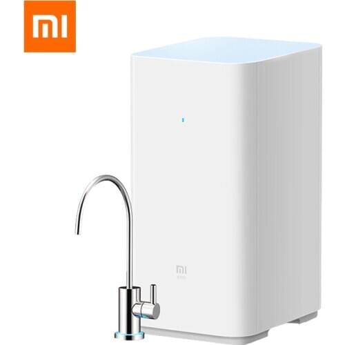 Xiaomi Mi 600G Water Purifier 4 Powerful Filtration Reverse Osmosis Kitchen Appliance with Smart Light Faucet Mijia APP Control