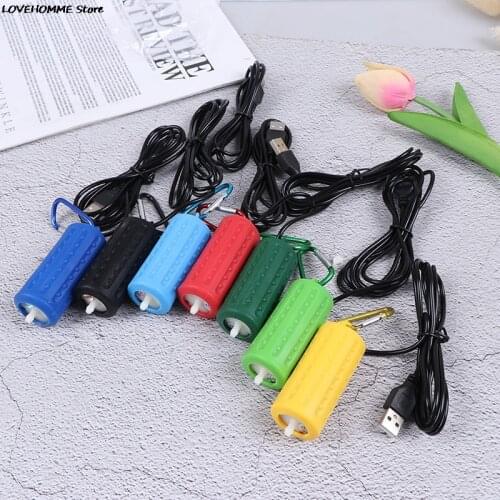 Aquarium Air Pump Fish Tank Portable USB Mini Oxygen Air Pump Mute Energy Saving Supplies Ultra Silent Ornament Oxygen Saving