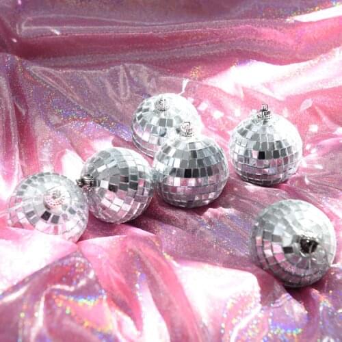 Ins Wind Reflection Mirror Ball Decoration Pendulum Photography Props Photo Props Decoration Background Decoration