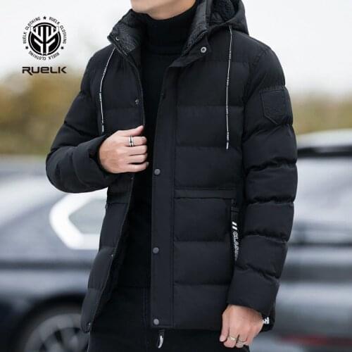 RUELK Men's Warm Parkas