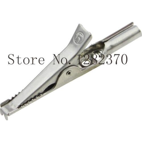 [SA] Germany HIRSCHMANN AGF30 stainless steel alligator clip 4mm jack canine pressure line connection 930 122 000 --10pcs/lot