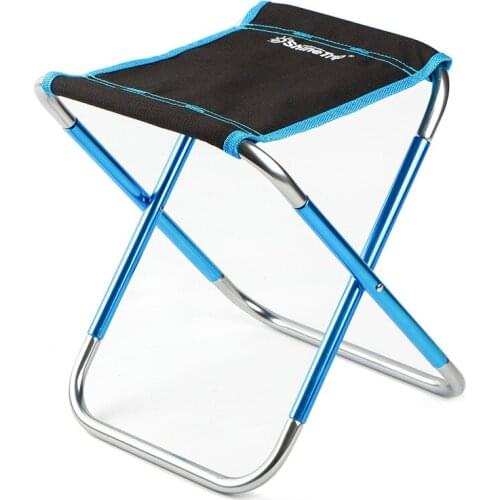 ZK50 Outdoor Folding Fold Aluminum Chair Stool Seat Fishing Tools Camping Foldable Fishing Chair Ultra Light Weight Portable