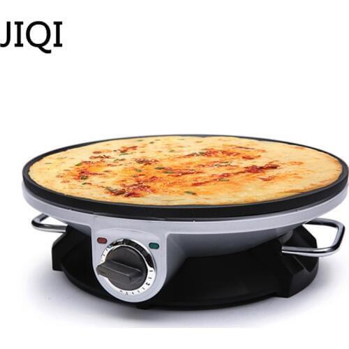 JIQI 320mm Diameter Single-side 220V-240V Pancake Maker Machine Non-stick Coating Pan