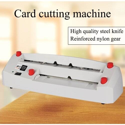 Heavy-duty trim electric business card cutting machine Commercial automatic business card cutting machine