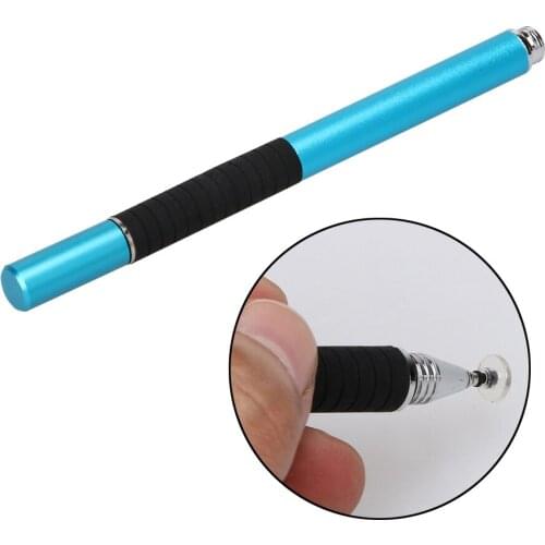Universal Capacitive Pen Sensitive Touch Screen Rubber Grip High Precision Disc Stylus Pen for iPad Tablet Phone Touch