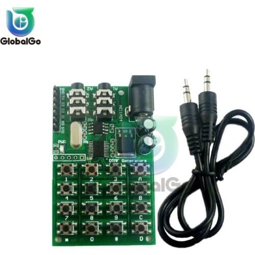 Audio Generator Encoder Transmitter Module Dialing keyboard MCU control for PC Interphone Mobile audio Smart home