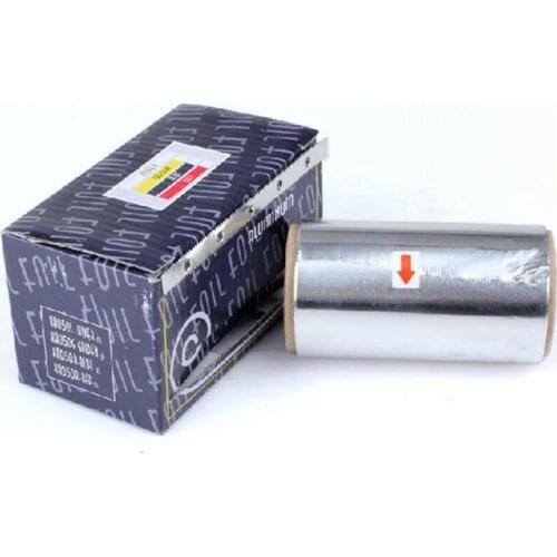 1 Roll Highlighting Foil With Aluminium Cutter For Hair Coloring & Manicure 4m *8.4cm Silver Styling Coloring Tools