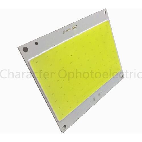 5 PCS 30W 30-36V Ultra Bright COB LED White Light Lamp source Chip lighting
