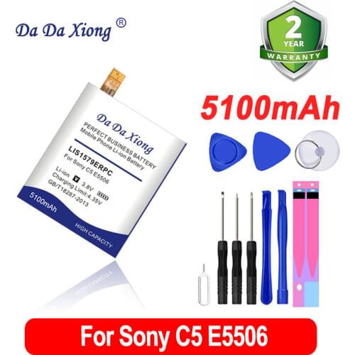 4800mAh LIS1579ERPC Battery for Sony Xperia C5 Ultra / Dual E5506 E5553 E5533 E5563 Z3 Plus Z3+/ Dual E6553 Z4 E6533 Battery