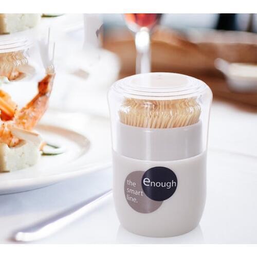 Household toothpick box plastic toothpick holder portable toothpick box simple creative toothpick box