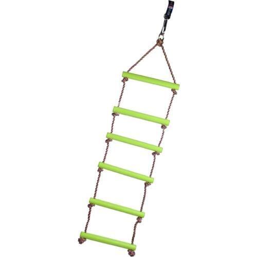 6 Steps Climbing Ladder Swing Games Playhouse Outdoor Playground Activity Game for Kids Child