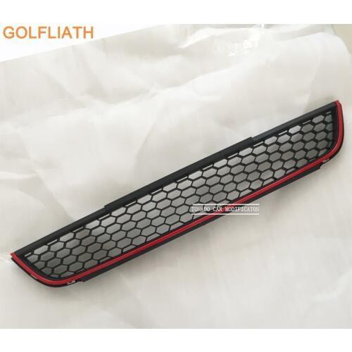 GOLFLIATH GLI style ABS Honeycomb Mesh Lower Front Grille bumper Grill for vw volkswagen Jetta mk6 2012-2015
