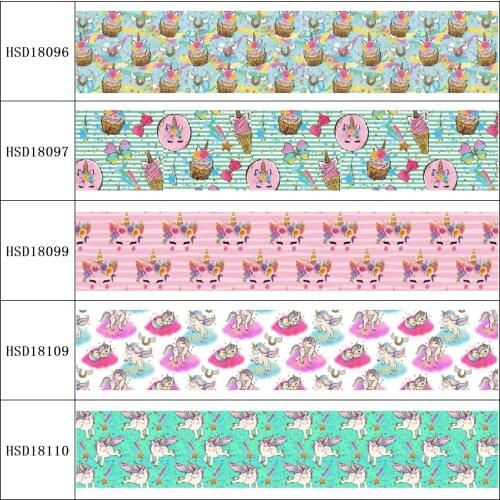 HSDRibbon free shipping 3" 75mm heat transfer printed hsd-design series Grosgrain Ribbon 50Yards/Roll