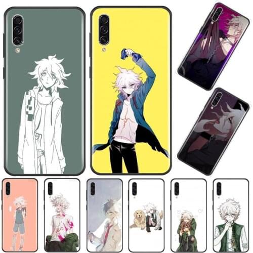 Makoto Nagito Komaeda Anime Phone Case For Samsung A20 A30 30s A40 A7 2018 J2 J7 prime J4 Plus S5 Note 9 10 Plus
