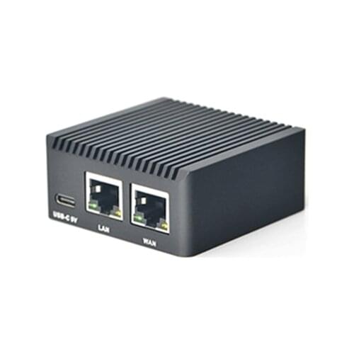 NanoPi R2S mini router, RK3328 dual gigabit network port 1GB DDR4 memory OpenWrt / LEDE open source