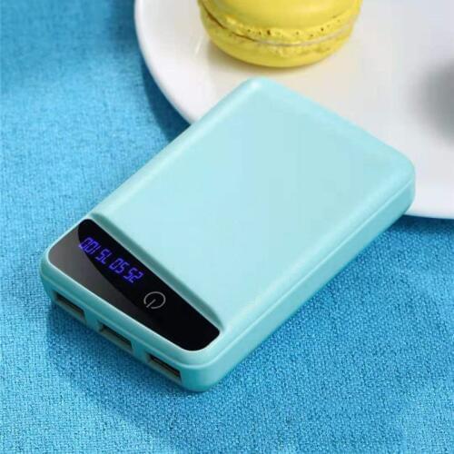 3 Pcs Multifunctional 18650 Battery Charger Cover Power Bank Case High Quality DIY Box 3 USB Ports Suitable for Phone, Tablets