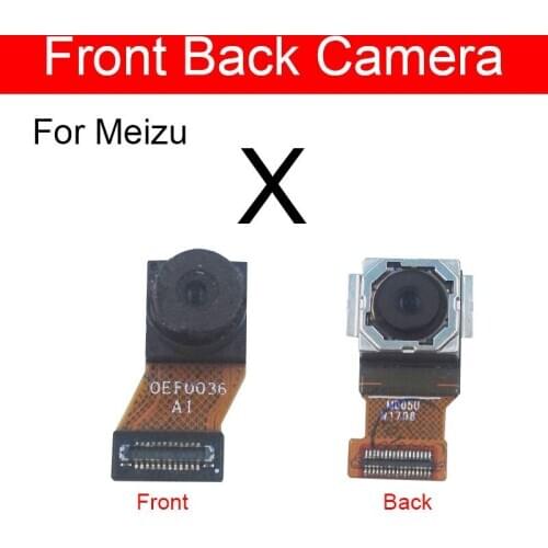 Front & Rear Camera Module Flex Cable For Meizu Blue Charm Meilan X M3x Main Camera Small Camera Replacement Repair Parts